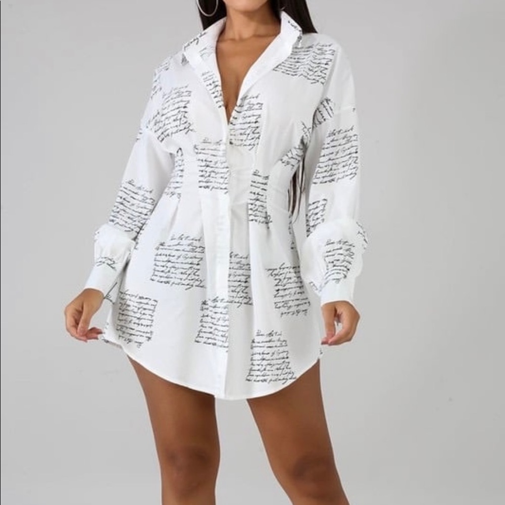 Letter dress